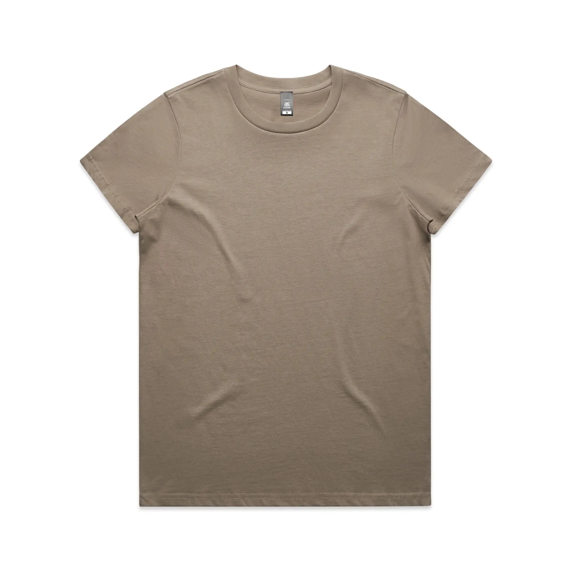 As Colour Women's maple tee 4001 Casual Wear As Colour MUSHROOM XSM